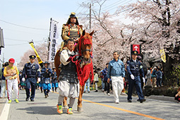 第３６回城下町小幡さくら祭り「武者行列」
